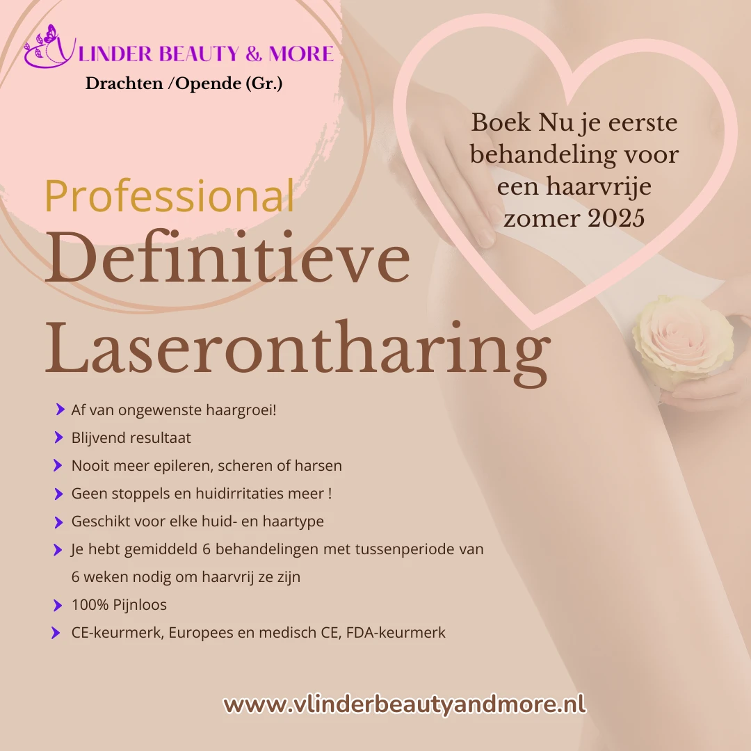 Diode Laserontharing bij Vlinder beauty and More in Opende (Gr.)