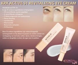 KRX ACTIVE-31 REVITALIZING EYE CREAM  - Foto 2