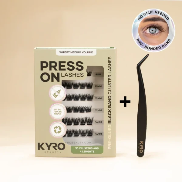 Starterkit Voorgelijmd Whispy Medium - Press-On Lashes - Foto 1
