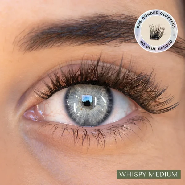 Starterkit Voorgelijmd Whispy Medium - Press-On Lashes - Foto 2
