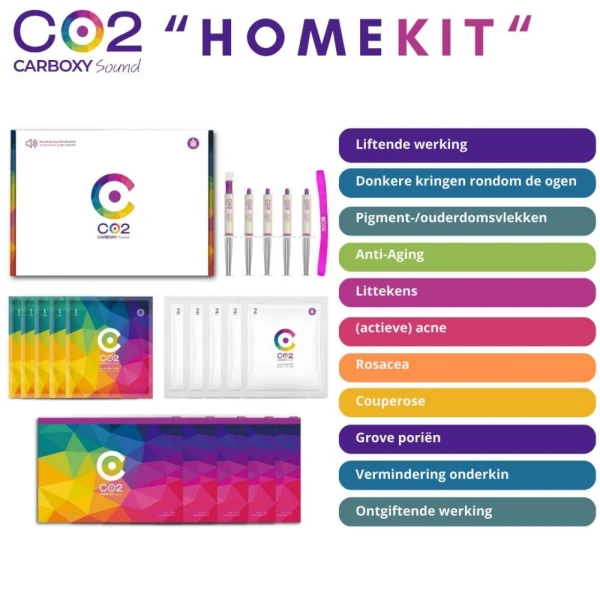 Ribeskin Carboxy CO2 skincare  thuis kuurbehandeling - Foto 2