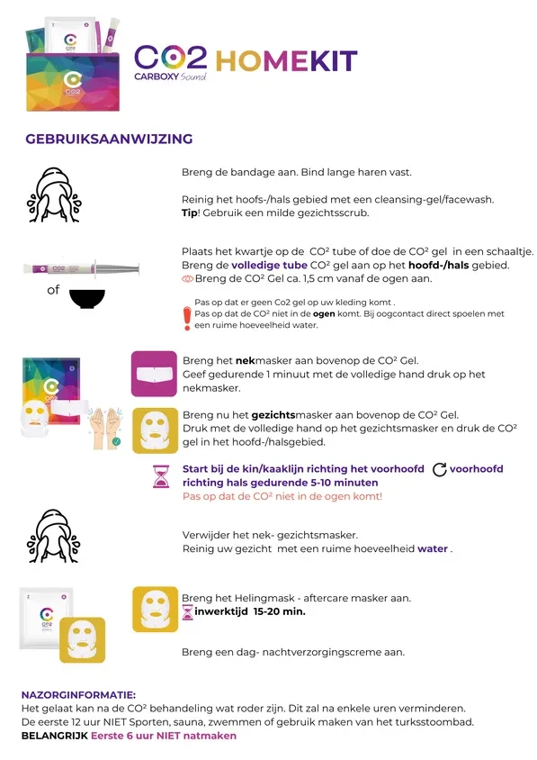 Ribeskin Carboxy CO2 skincare  thuis kuurbehandeling - Foto 6