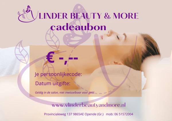 Cadeaubon € 75,00